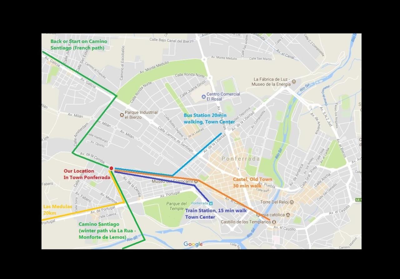 Jaen Apartment Ponferrada Ngoại thất bức ảnh